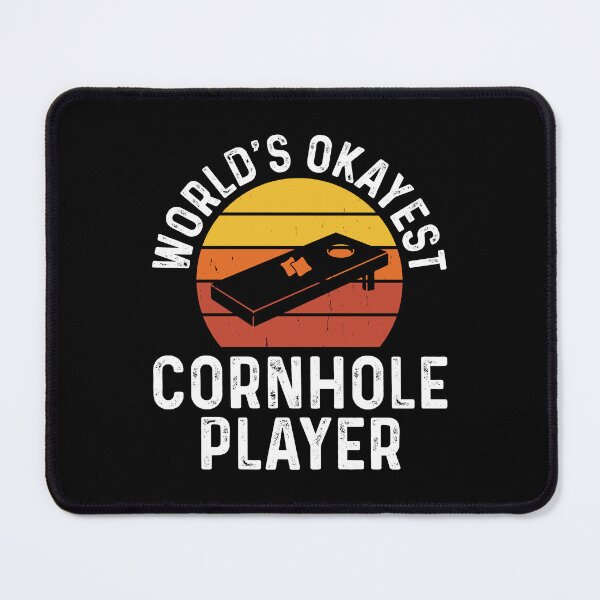 Item preview, World's Okayest Cornhole Player - Funny Baggo Bean Bag Toss Game Cornhole Retro designed and sold by naworas.