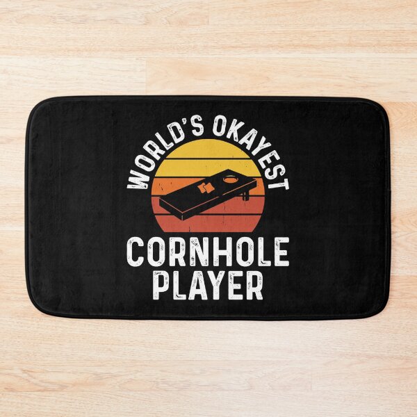 Item preview, World's Okayest Cornhole Player - Funny Baggo Bean Bag Toss Game Cornhole Retro designed and sold by naworas.
