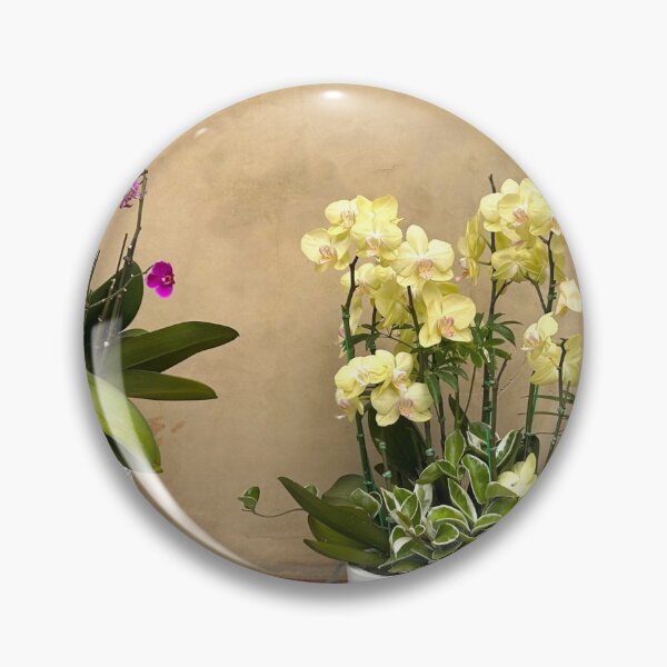 Item preview, Flower Pots Against a Clay Wall - Floral Wall Art designed and sold by YemmyZImages.