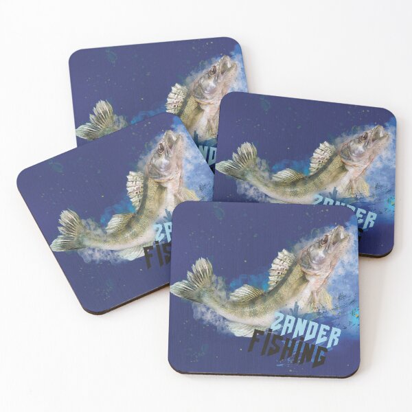 Item preview, Zander Fishing Illustration designed and sold by FishingMD.