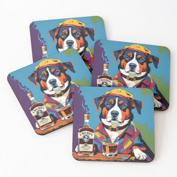 Item preview, ST BERNARD RESCUE DOG designed and sold by PIGCASSOSAIART.