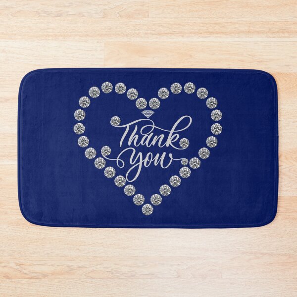 Item preview, Thank you with diamonds heart designed and sold by Rbnano.