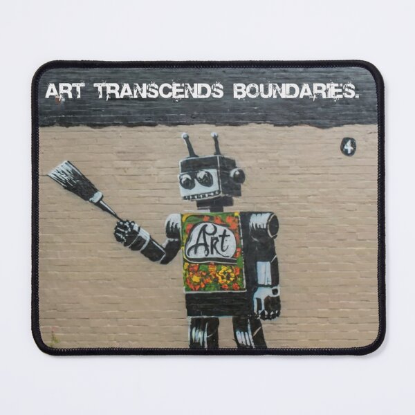 Item preview, Robot Stencil Graffiti designed and sold by Bomax121.