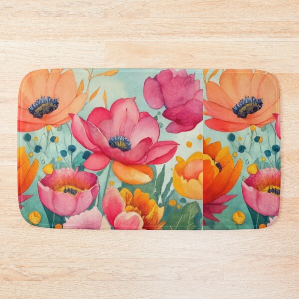 Item preview, Abstract Floral Design With a WaterColor Wash designed and sold by HG-Creation-Design.