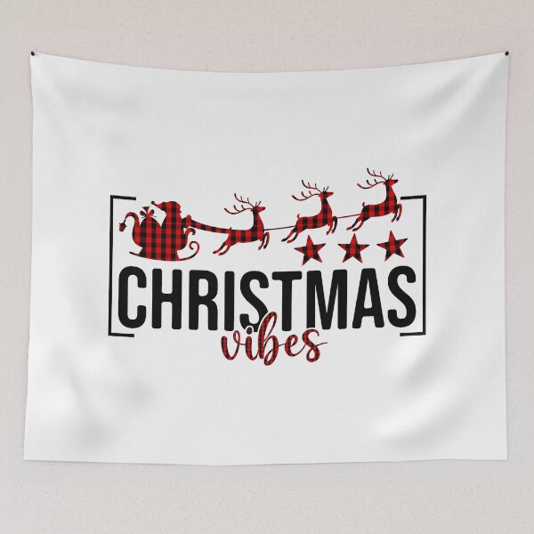 Item preview, Christmas Vibes, Buffalo Plaid Santa Claus designed and sold by EsteticaVerus.