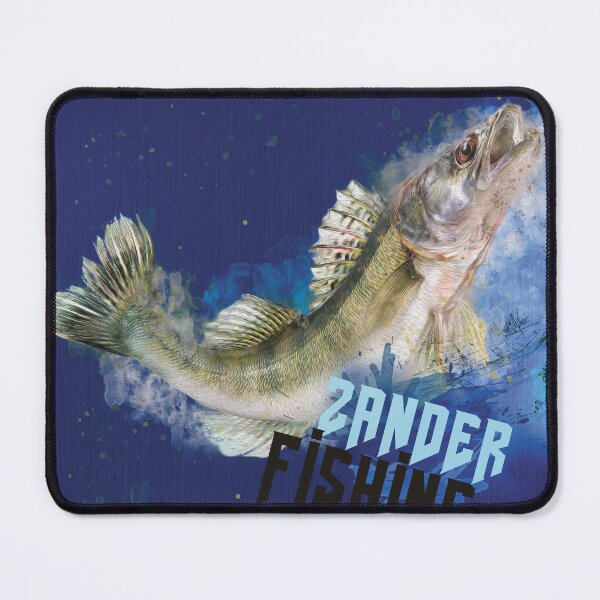 Item preview, Zander Fishing Illustration designed and sold by FishingMD.