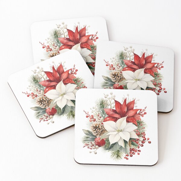 Item preview, Beautiful Christmas holiday floral bouquet designed and sold by dcrc.