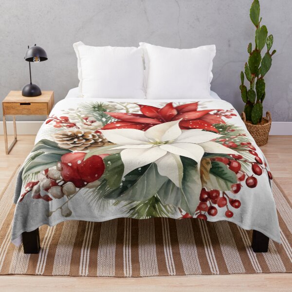 Item preview, Beautiful Christmas holiday floral bouquet designed and sold by dcrc.