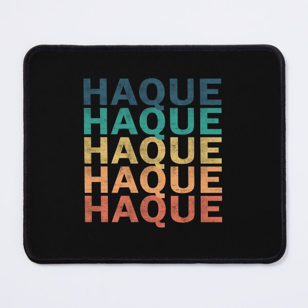 Item preview, Haque Name - Haque Vintage Retro Proud Name designed and sold by LeonorBialasz.