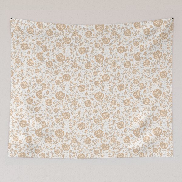Item preview, Little Blue Flowers S | Roses and pink leaves pattern designed and sold by CircinusStore.