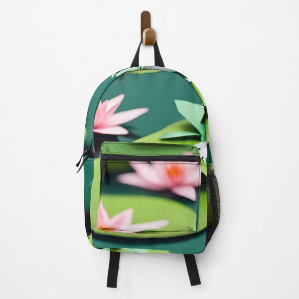 Item preview, Origami Art - Lily Pad Serenity: A Tranquil Moment with a Delightful Frog designed and sold by ArtfulFolds.