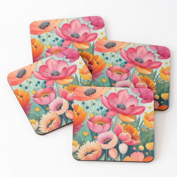 Item preview, Abstract Floral Design With a WaterColor Wash designed and sold by HG-Creation-Design.