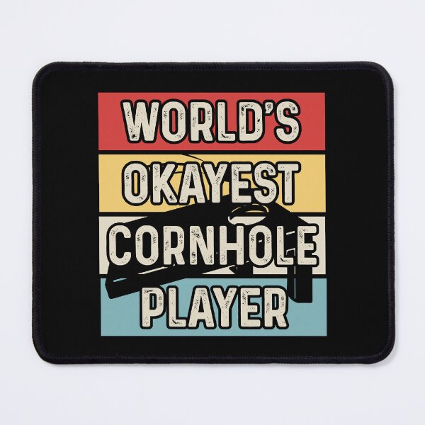 Item preview, World's Okayest Cornhole Player Vintage Design - Funny Baggo Bean Bag Toss Game Cornhole designed and sold by naworas.