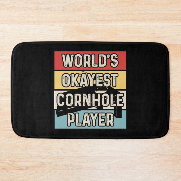 Item preview, World's Okayest Cornhole Player Vintage Design - Funny Baggo Bean Bag Toss Game Cornhole designed and sold by naworas.