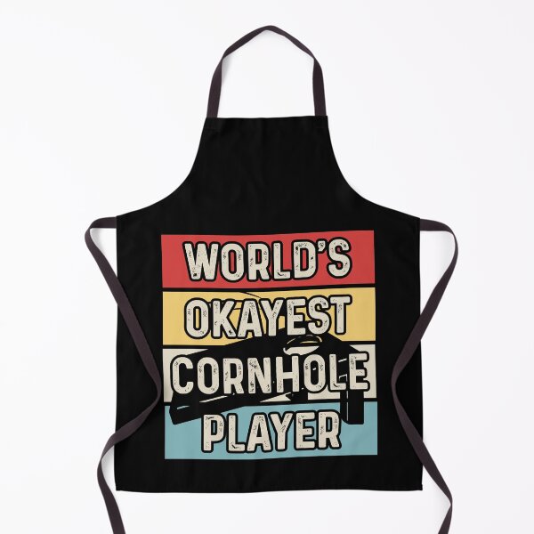 Item preview, World's Okayest Cornhole Player Vintage Design - Funny Baggo Bean Bag Toss Game Cornhole designed and sold by naworas.