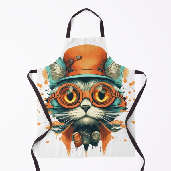 Item preview, Steampurrnk Elegance: Majestic Cat in the World of Mechanical Enchantment designed and sold by LittleOF Arty.