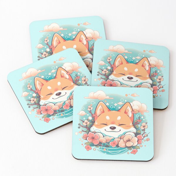 Item preview, Kawaii Shiba Inu - Cute Shiba Inu designed and sold by CleverboyDsgns.