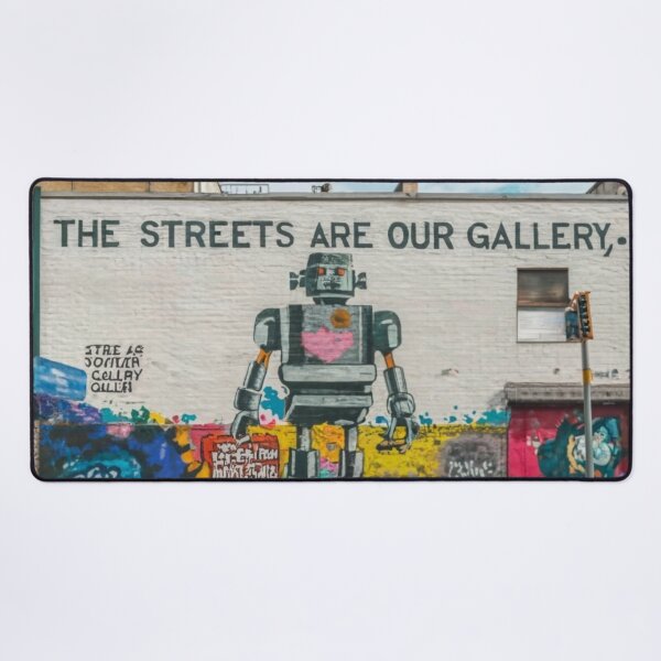 Item preview, Robot Stencil Graffiti designed and sold by Bomax121.