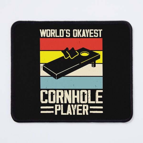Item preview, World's Okayest Cornhole Player Retro Design - Funny Baggo Bean Bag Toss Game Cornhole Vintage designed and sold by naworas.