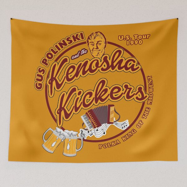 Artikelvorschau, Gus Polinski und die Kenosha Kickers entworfen und verkauft von TeeArcade84.