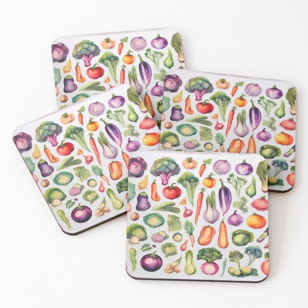 Item preview, Colorful assorted vegetable stickers designed and sold by stevanovicigor.