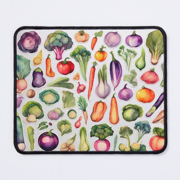 Item preview, Colorful assorted vegetable stickers designed and sold by stevanovicigor.