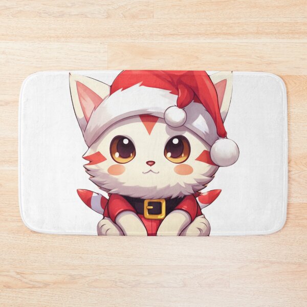 Item preview, Whiskered Claus: Adorable Kitty in Santa's Cap designed and sold by LittleOF Arty.