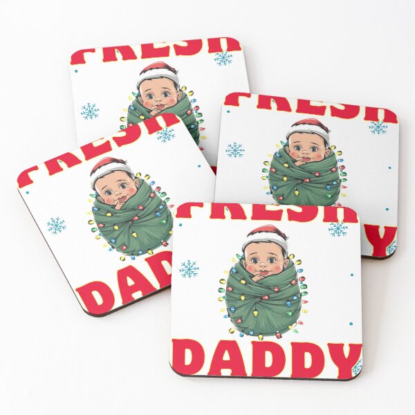 Item preview, fresh daddy new daddy christmas shirt designed and sold by MarsLights.