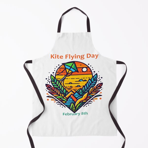 Item preview, Feb 8th - Kite Flying Day designed and sold by CrankyOldDude.