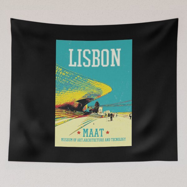 Item preview, Lisbon MAAT Museum Architectural Illustration designed and sold by Lemomo-artworks.
