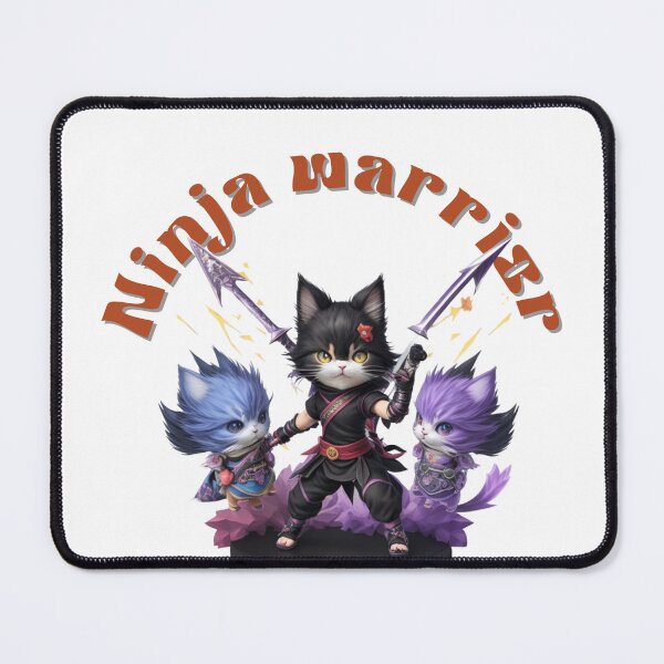 Item preview, Ninja cat sticker, cat warriors ,samurai cat,brave cat, cute ninja cat, mamma's cat, japanese samurai cat, super hero cat, vintage ninja cat, vintage cat, gifts for her designed and sold by Cat-culture-art.