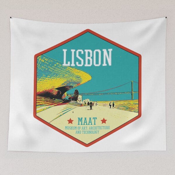 Item preview, Lisbon MAAT Museum Architectural Illustration designed and sold by Lemomo-artworks.