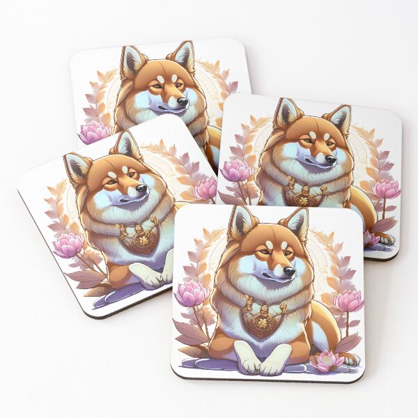 Item preview, Dog of wisdom majestic, sticker designed and sold by emaotx.