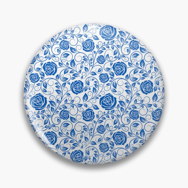 Item preview, Little Blue Flowers S | Blue Roses and leaves pattern designed and sold by CircinusStore.