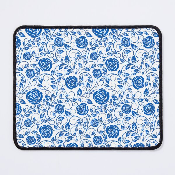 Item preview, Little Blue Flowers S | Blue Roses and leaves pattern designed and sold by CircinusStore.