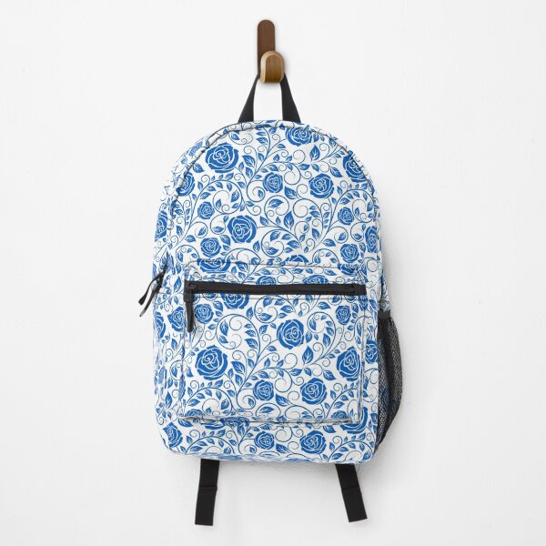 Item preview, Little Blue Flowers S | Blue Roses and leaves pattern designed and sold by CircinusStore.