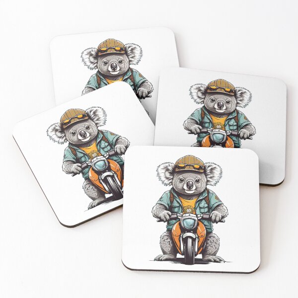 Item preview, KOALA MOTORCYCLE RIDER 2 designed and sold by PGAart.