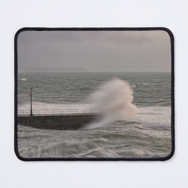 Item preview, Porthleven stormy seas designed and sold by kathleenjean.