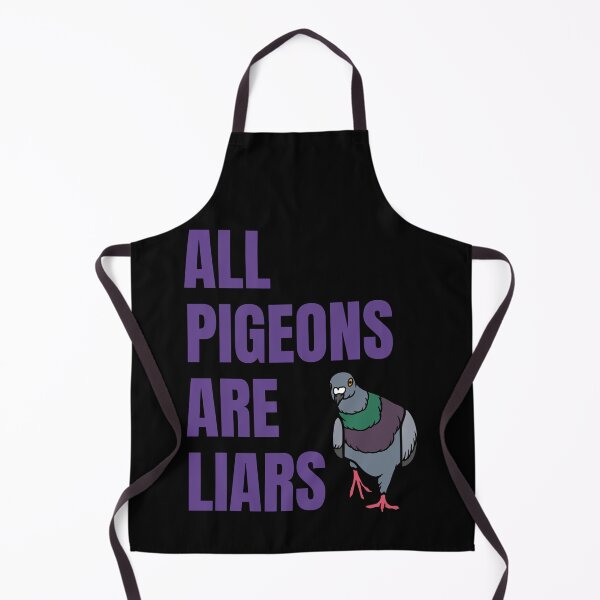 Item preview, pigeons are liars designed and sold by TranquilTrinket.