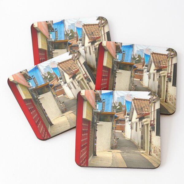 Item preview, A Hazy Alley in Yongsan Seoul, South Korea - Gritty Photography designed and sold by YemmyZImages.