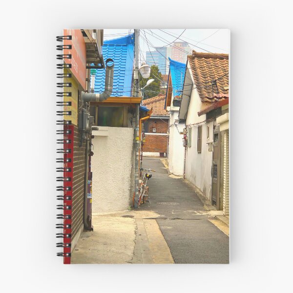 Item preview, A Hazy Alley in Yongsan Seoul, South Korea - Gritty Photography designed and sold by YemmyZImages.