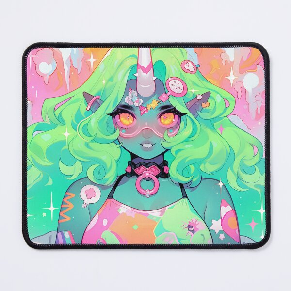Item preview, Adorable Harajuku Kei Unicorn Anime Girl designed and sold by bubblegoth.