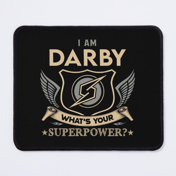 Item preview, Darby Name - Darby Superpower designed and sold by testreg1.