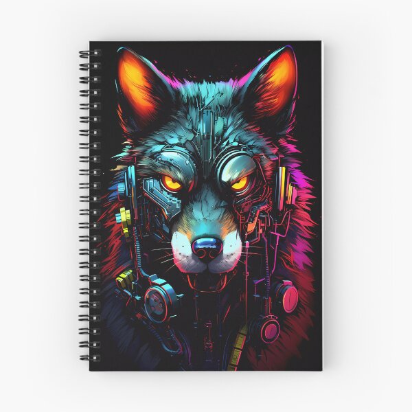 Item preview, Cyberpunk Wolf designed and sold by CyberAnimals.