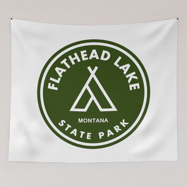 Item preview, Flathead Lake State Park Montana Tent designed and sold by bivenart.