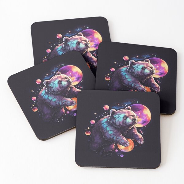 Item preview, Bear floating in Space designed and sold by StyleCut.