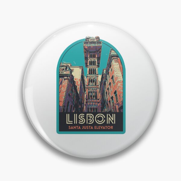 Item preview, Hito de Lisboa: Ilustración del Elevador de Santa Justa designed and sold by Lemomo-artworks.