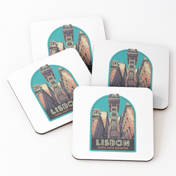 Item preview, Hito de Lisboa: Ilustración del Elevador de Santa Justa designed and sold by Lemomo-artworks.