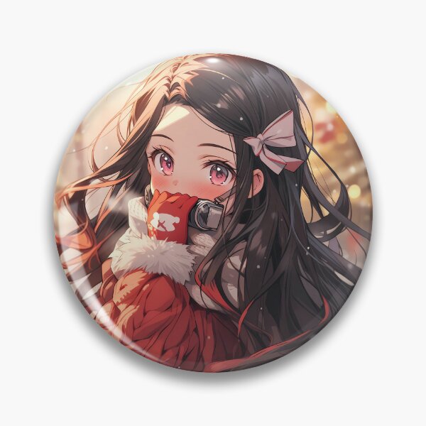 Nezuko Demon Slayer Pins Pinfo ➝ DjoischDesign ➝ - Depop