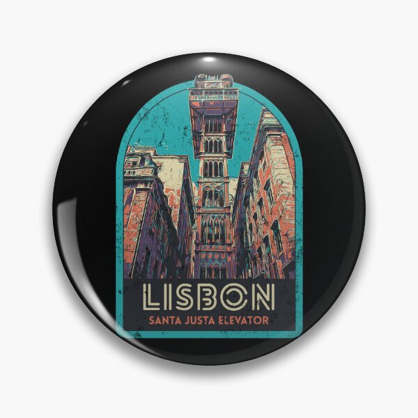 Item preview, Hito de Lisboa: Ilustración del Elevador de Santa Justa designed and sold by Lemomo-artworks.